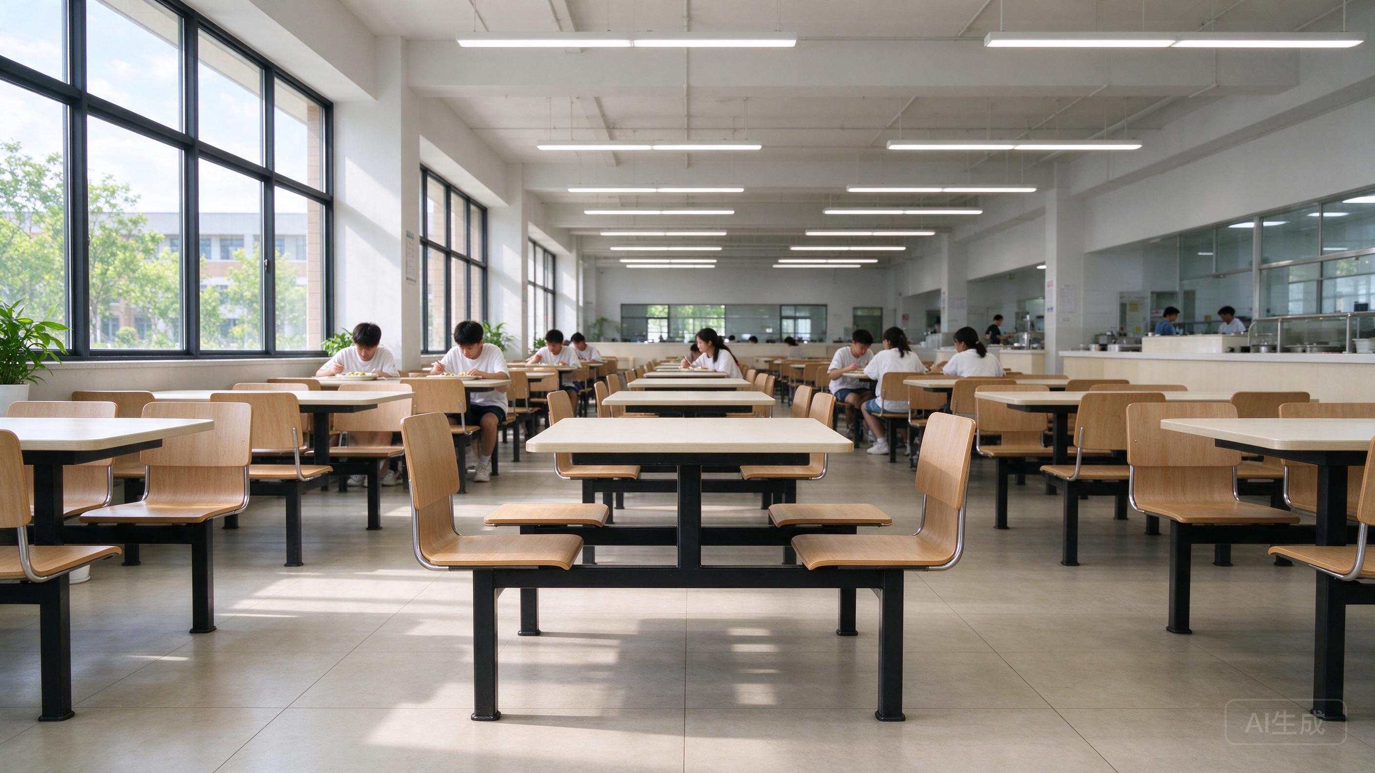 学校食堂餐桌椅尺寸