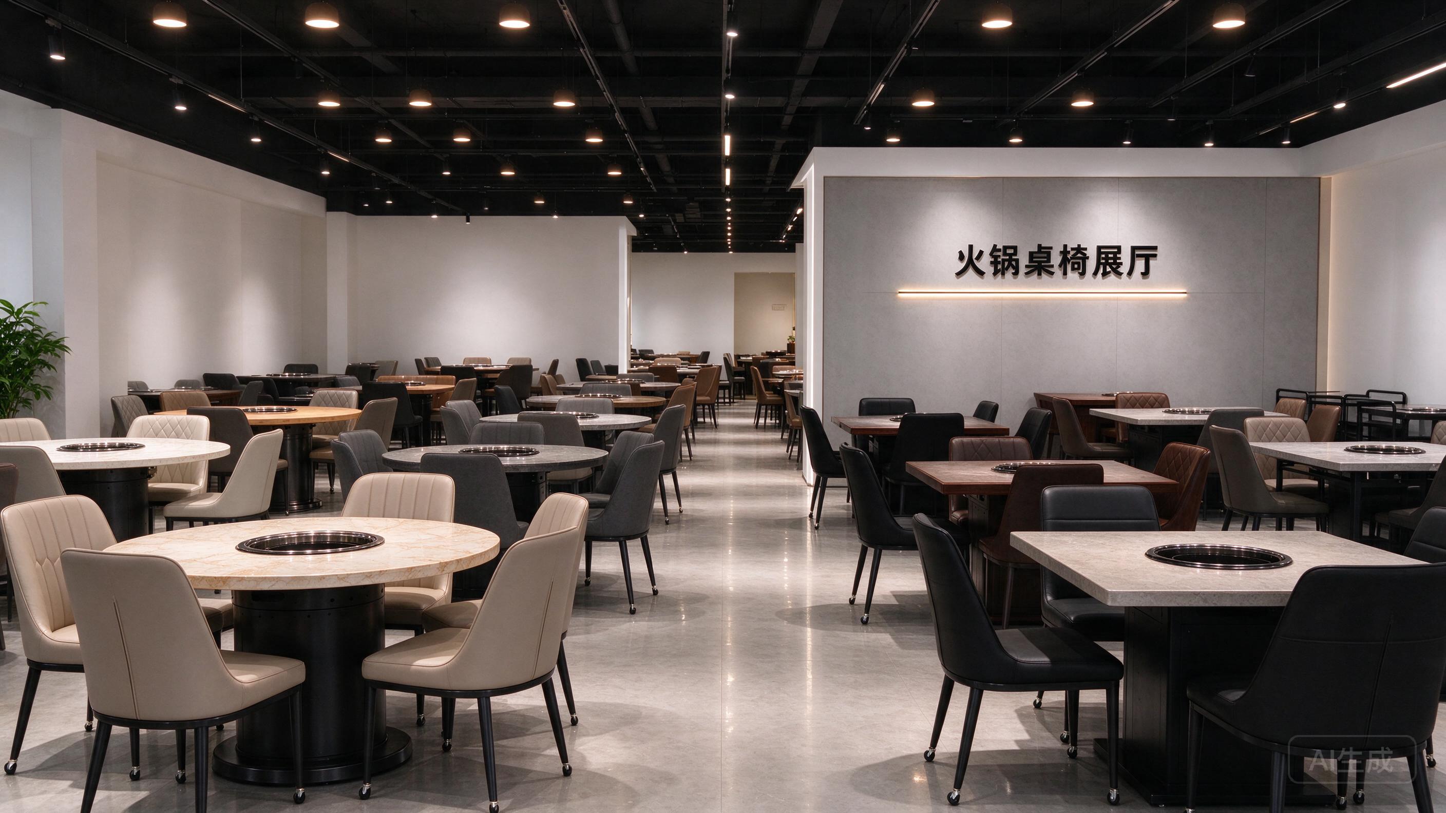 火锅店桌椅批发采购